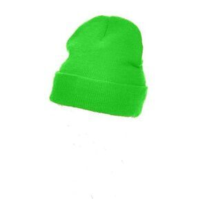 Yoko Unisex Hi-Vis Thermal 3M Thinsulate Winter Hat / Lime